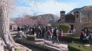 El Santuario de Chimayó Pilgrimage [upl. by Lahcim646]