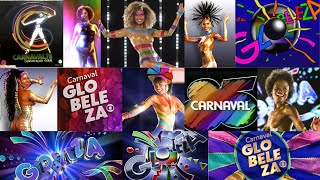 Vinhetas do Carnaval da GloboGlobeleza 19782024 [upl. by Noirad]