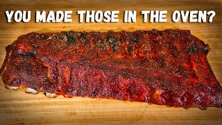 EASY Baby Back Ribs In The Oven  The Perfect Oven Ribs [upl. by Aliuqat]