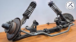 Datsun 240Z Restoration  Front Axle Masterpiece Part 6 [upl. by Mateusz]