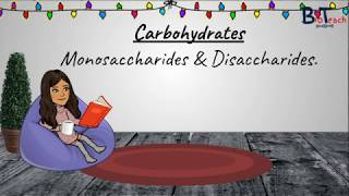 Monosaccharides and Disaccharides A Level BiologyBTEC Applied Science  BioTeach [upl. by Aitat573]