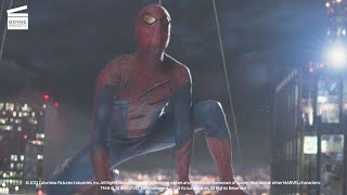 The Amazing SpiderMan Crane Swinging HD CLIP [upl. by Oni]