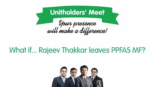 What if Rajeev Thakkar leaves PPFAS MF [upl. by Aerbua]