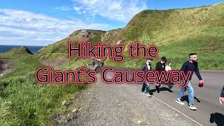 GIANTS Lurk at the Worlds Edge Hiking to the Giants Causeway Northern Ireland Real Footage [upl. by Eseekram194]