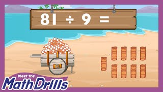 Meet the Math Drills  Division FREE  Preschool Prep Company [upl. by Nikolai]