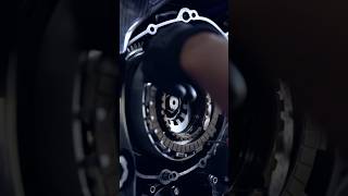 Suter slipper clutch on yamaha R1M Race Bike [upl. by Gristede288]