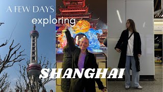 first vlog in china  exploring Shanghai a life update amp a new workout class [upl. by Niamrahc]