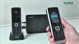 W52P DECT IP Phone  Register Account [upl. by Ylevol62]