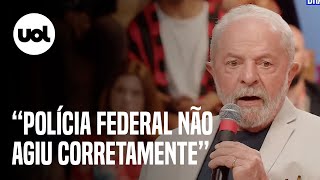 Lula diz que PF foi condescendente com Roberto Jefferson e critica armas [upl. by Meridel888]