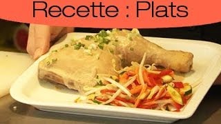 Recette facile de poulet au lait de coco [upl. by Yenolem]