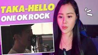 Taka from ONE OK ROCK Adele  Hello Cover  REACTION VIDEO [upl. by Esened960]