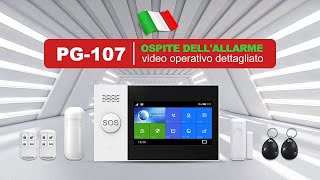 【Italia】Video operativo dettagliato dellhost di allarme PG107 [upl. by Mutua530]