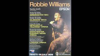 Robbie Williams Tour 26102000 Manchester Arena [upl. by Henrik]