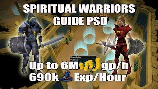 Runescape 3 Spiritual Warriors PSD Guide OUTDATED [upl. by Eitsirk]