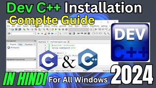 How to install DEV C on Windows 71011  2024 Update  Latest GCC Compiler for C and C [upl. by Lzeil]