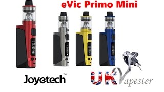 Joyetech eVic Primo Mini amp ProCore Aries Tank Review  Best Kit Ever [upl. by Bellina]