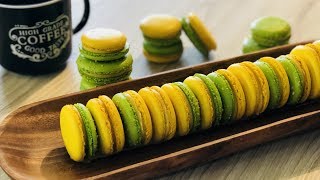 Macarons rellenos con ganache de maracuyá  El Toque del Chef [upl. by Artap]