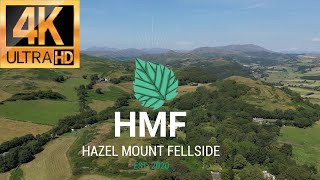 Hazel Mount Fellside Camping  Lake District  Soft Wild Camping  Glamping  DJI Mini 3 Pro [upl. by Eanat751]