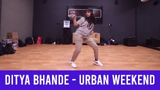 Ditya Bhande Killing Aarya Sing Choreography  Urban Weekend [upl. by Eisdnyl]