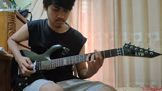 AurthohinAnmone Guitar solo Cover  Partha Barua [upl. by Dail21]