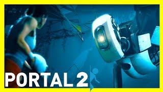 Portal 2 Coop Gameplay Commentary [upl. by Zoa353]