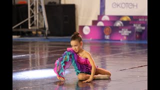 EXOTIC BIRD  MILA POPOVIĆ  7TH PLACE IDO EUROPEAN CHAMPIONSHIPS  DANCE FACTORY [upl. by Island]