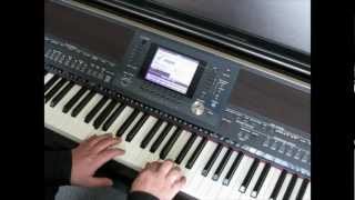 Yamaha CVP503 Fonction quotSCOREquot [upl. by Grunenwald]