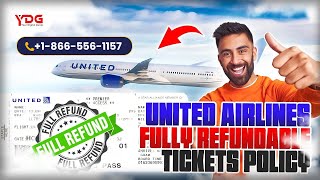 United Airlines Fully Refundable Tickets Rules unitedairlines refund flightticketbooking [upl. by Atirahs637]