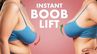 Instantly Lift Sagging Breasts Easily And Naturally [upl. by Annahsor]