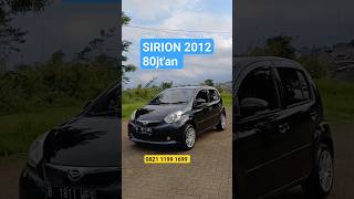 New Sirion 2012 bukan LCGC daihatsu ayla agya atmajaya mobilbekas bekasberkualitas real fyp [upl. by Luis]