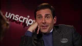 Steve Carell amp Tina Fey Unscripted  Date Night Unscripted by Moviefone [upl. by Deelaw622]