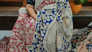 Kalamkari Silk Sarees Rs 1250 Free Shipping kalamkarikalamkarisilksareesarees silk silksaree [upl. by Abner]