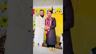 Haseeb Ahmed ❤️ Bhai Mubarak Ho Yah Shadi Tumari shadi wedding ytshortsviral love weddingday [upl. by Ahsinak513]