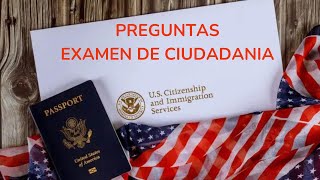 Preguntas y respuestas para el examen de Ciudadanía Americana Video 1 [upl. by Egon547]