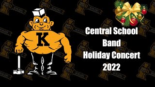 Central School Band Holiday Concert [upl. by Atinehc]