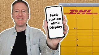 Appgesteuerte DHLPackstation Paket abholen [upl. by Laureen184]