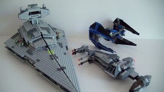 LEGO Star Wars 2in1 Imperial Star Destroyer amp B Wing Fighter 6211amp6208 [upl. by Enra]