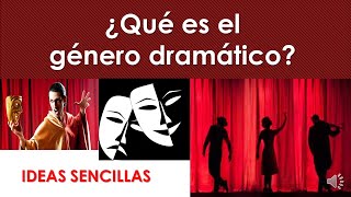 El género dramático características Vídeo 1 [upl. by Willette62]