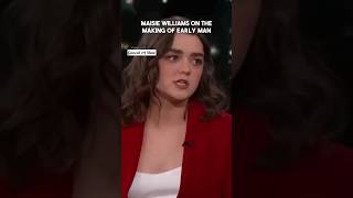 Maisie Williams On The Making Of Early Man trending shorts maisie viral [upl. by Thorr]