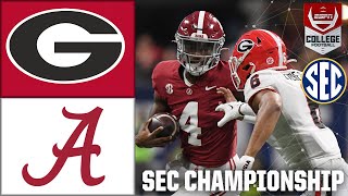 SEC Championship Georgia Bulldogs vs Alabama Crimson Tide  Full Game Highlights [upl. by Eerot]