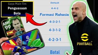 100 Formasi Penguasaan Bola Terbaik di eFootball 2025 Mobile  eFootball 2025 Best Formation [upl. by Alexa]