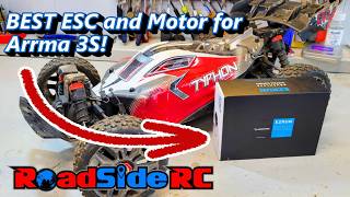 Best Motor and ESC for Arrma 3S Hobbywing Max10 G2 Unboxing Install Test [upl. by Nosiram481]