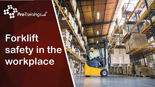 Forklift safety in the workplace [upl. by Simeon861]