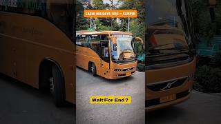 Laxmi Holidays Semi Sleeper  shorts ytshorts viralvideo bus laxmiholidays volvo [upl. by Gian29]