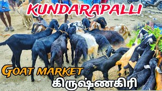 2792024 kundarapalli Friday market Krishnagiri district Biggest cow market in Goat market [upl. by Corri411]