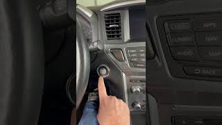 2017  2020 Nissan Pathfinder KEY NOT DETECTED  How To Start With Dead Remote Key Fob Battery [upl. by Marie]