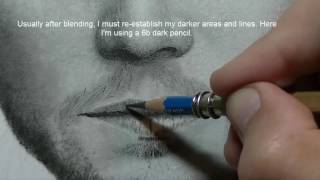 Realistic Pencil Drawing Part 9  Drawing Lips  Drawing Tutorial [upl. by Atikat393]