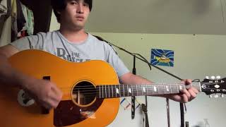 The Beatles  Baby’s In Black Guitar Cover John Lennon Rhythm [upl. by Orrocos423]