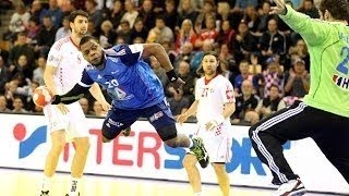 EHF EURO 2014  FRANCE vs CROATIA  Main Round Group 2 [upl. by Niamert]