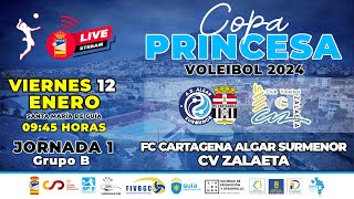 COPA PRINCESA VOLEIBOL 2024  FC CARTAGENA ALGAR SURMENOR  CV ZALAETA [upl. by Hitoshi]